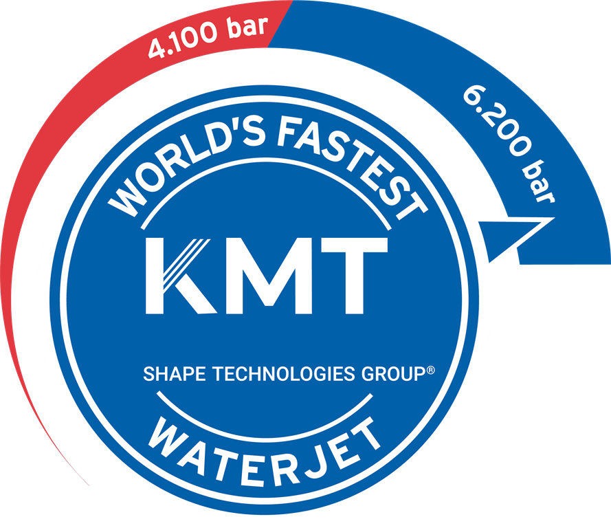 KMT Waterjet 6,200bar corte